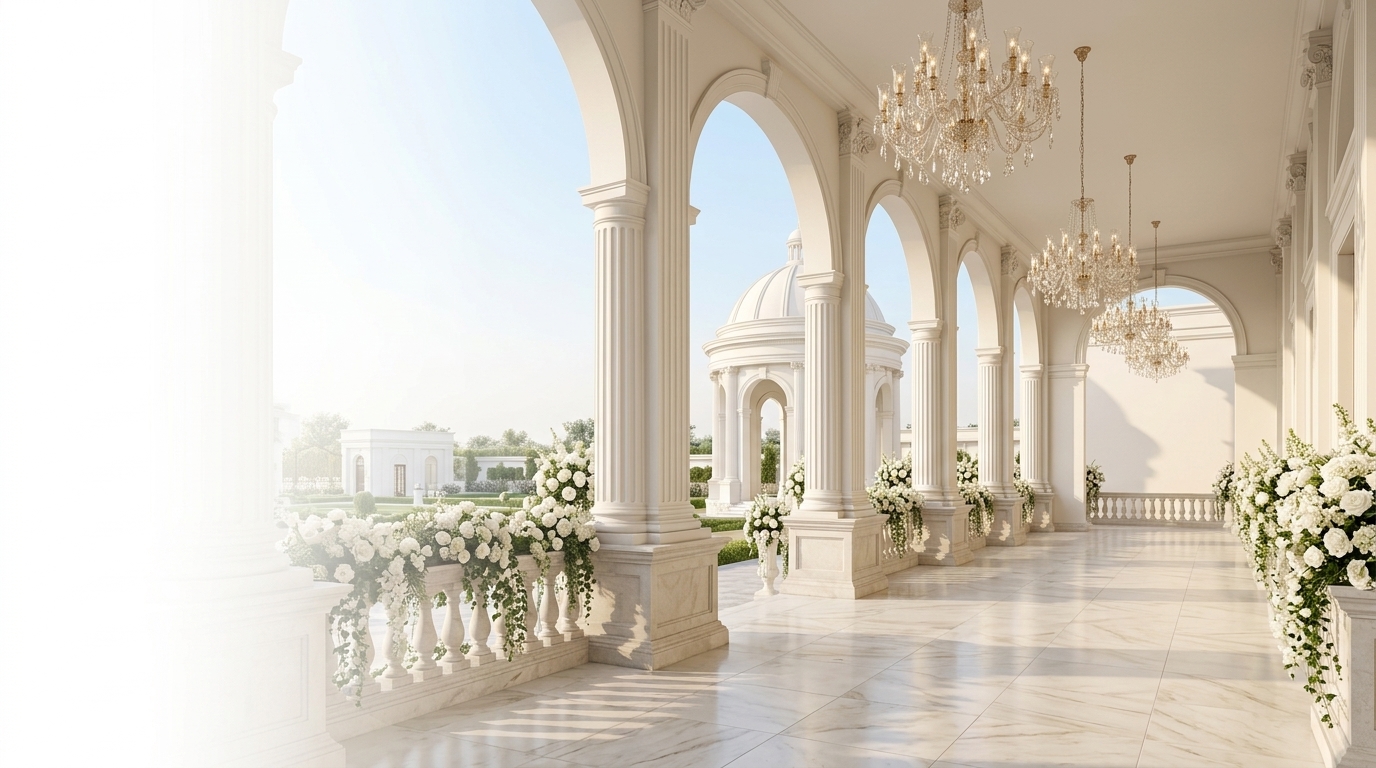 Luxury Wedding Venue Colonnade